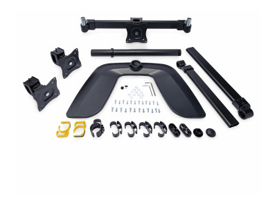 Startech : TRIPLE MONITOR DESKTOP STAND STEEL - pour UP TO 27IN MONITORS