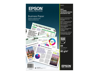 Epson Business Papier - Ramette de 500 Feuilles de papier pour Imprimante jet d'encre A4 (210 x 297 mm) 80 g/m²