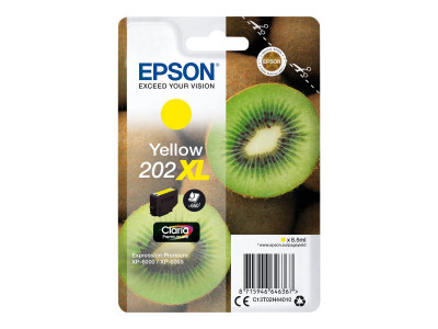 Epson cartouche encre Jaune 202XL Claria premium INK