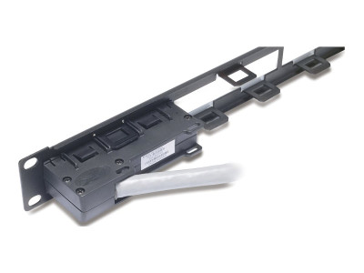 APC : DATA DISTRIBUTION 1U PANEL HOLDS 4 EACH data DIST CABLES