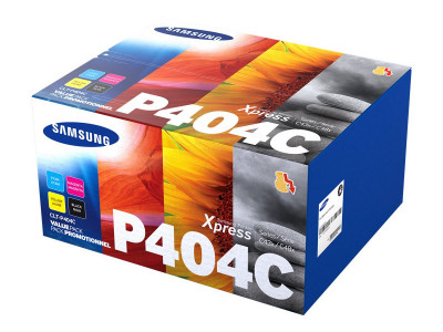 HP : SA CLT-P404C 4-PK CYMK TONER SAMSUNG