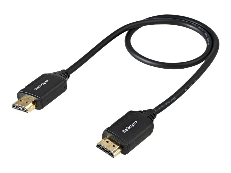 StarTech.com Câble HDMI 2m avec Vis de Fixation - 4K 60Hz HDR