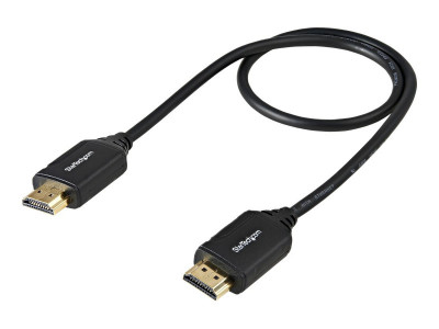 Startech : 0.5M PREMIUM CERTIFIED HDMI 2.0 cable - 4K 60HZ