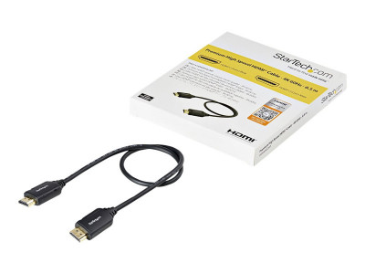 Startech : 0.5M PREMIUM CERTIFIED HDMI 2.0 cable - 4K 60HZ