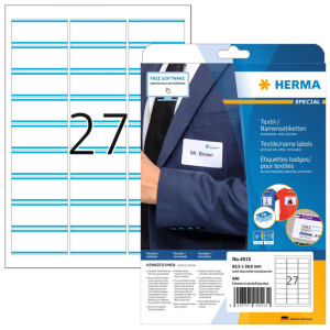 HERMA Etiquettes badges SPECIAL, 63,5 x 29,6 mm,