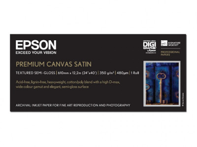 Epson : PREMIERART WATER-RESISTANT CANV 60 96CM X 12 19M