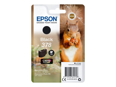 Epson : SINGLEpack BLACK 378 CLARIA Photo HD INK