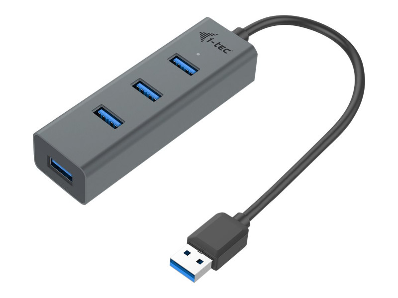 I-Tec : I-TEC USB 3.0 METAL 4-PORT HUB I-TEC USB 3.0 METAL 4-PORT HUB