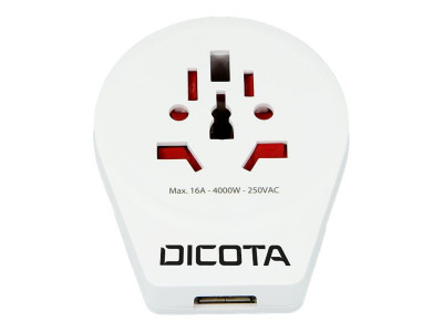 Dicota : WORLD ADAPTER PRO & USB .