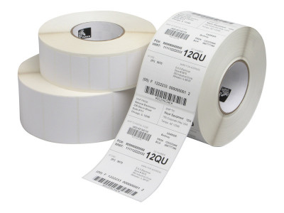 Zebra : Z-PERFORM 1000T 40X30MM TT UNCOATED PERM ADHESIVE 25MM CORE