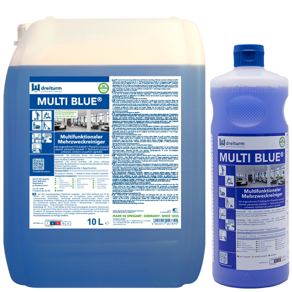 DREITURM Nettoyant multi-usage MULTI BLUE, 10 litres