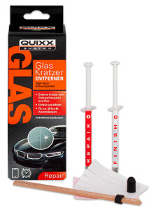 QUIXX Efface-rayures, pour surfaces en vitre, 5 pièces