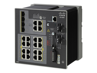 Cisco : IE 4000 16 X RJ45 10/100/1000M 4 X 1G COMBO LAN BASE