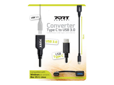 Port Technology : CONVERTER TYPE C TO USB 3.0 .