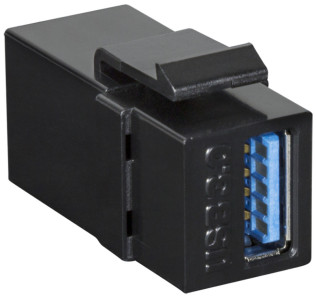 LogiLink Module Keystone USB 3.0, blanc