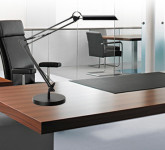 UNiLUX Lampe de bureau LED SWINGO, noir UNiLUX Lampe de bureau LED SWINGO, noir