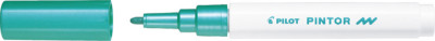 PILOT Marqueur à pigment PINTOR, fin, vert métallique