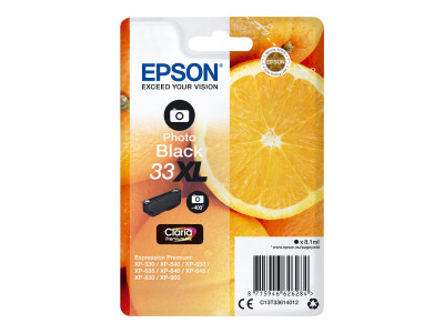 Epson : SGLPCK Photo BLCK 33XL PREM.INK Photo BLCK STANDARD XL RF+AM