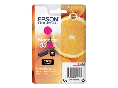 Epson : SGLPCK MAGENTA 33XL PREM.INK MAGENTA HIGH XL RF+AM