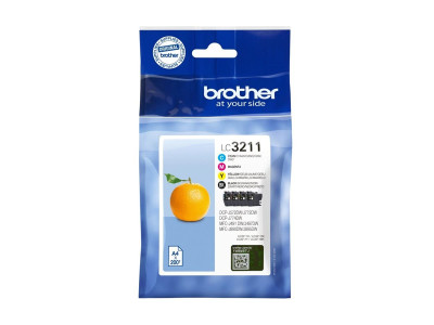 Brother pack de 4 cartouches Noir Cyan Magenta Jaune