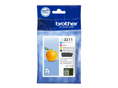 Brother pack de 4 cartouches Noir Cyan Magenta Jaune