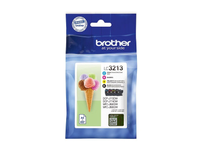 Brother pack de 4 cartouches 400 pages Noir Cyan Magenta Jaune