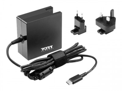 Port Technology : POWER SUPPLY 65 W TYPE C EU+UK