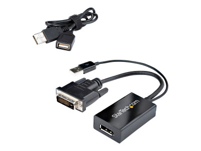 Startech : DVI-D TO DP VIDEO ADAPTER - DVI TO DISPLAYPORT CONVERTER