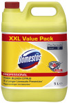 Nettoyant hygiénique Domestos professionnel, agrumes frais, 5 litres Nettoyant hygiénique Domestos professionnel, agrumes frais, 5 litres