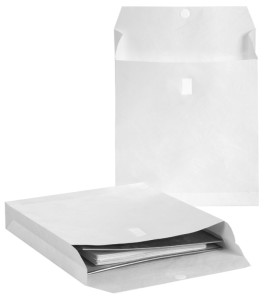 Tyvek Pochette d'archivage pour classeur, blanc,