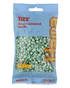 Hama Bügelperlen midi, pastel-vert, dans le sac