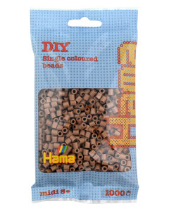 Hama Bügelperlen midi, brun-rouge, dans le sac