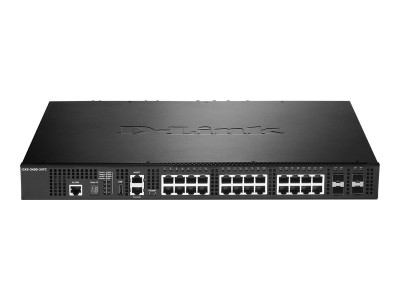 D-Link : 24-PORT LAYER2 MANAGED 10G STACK SWITCH 4X COMBO