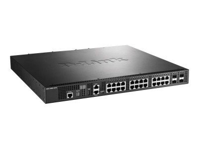 D-Link : 24-PORT LAYER2 MANAGED 10G STACK SWITCH 4X COMBO