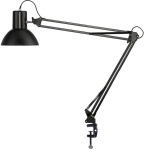 Lampe de table LED UNiLUX SUCCESS 105, pince, noire