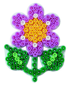Hama Pegboard « petite grenouille », blanc