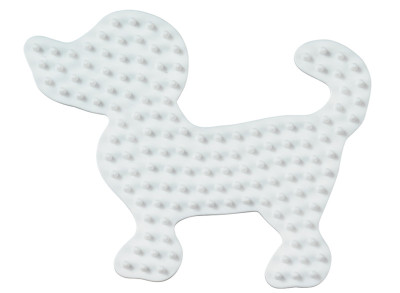 Hama Pegboard « petite fleur », blanc