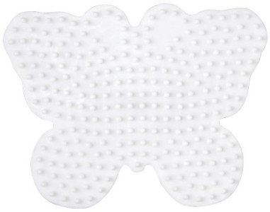 Hama Pegboard « petite fleur », blanc