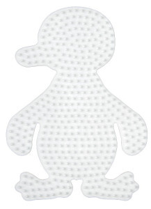 Hama Pegboard « petite fleur », blanc