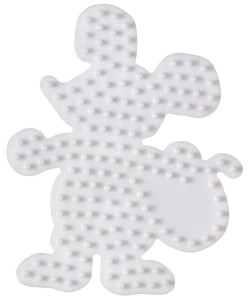 Hama Pegboard « petite fleur », blanc