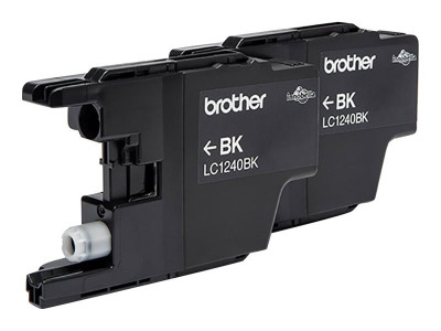 Brother LC-1240BK Noir encre CONTAINS 2 x BK