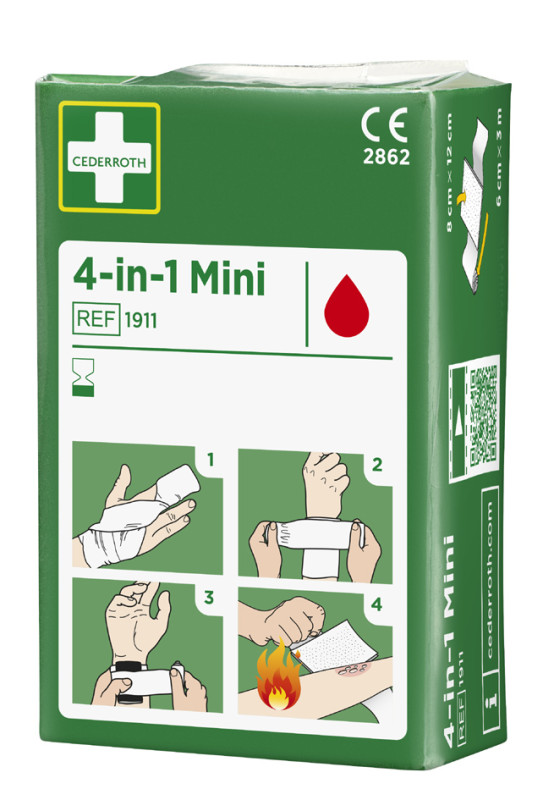 Cederroth 4-en-1 Bloodstoppers Association, mini