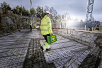 Support mural Cederroth pour trousse de premiers soins (DIN 13157) Support mural Cederroth pour trousse de premiers soins (DIN 13157)