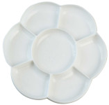 palette de mélange de couleurs KREUL SOLO Goya, plastique, rond, blanc palette de mélange de couleurs KREUL SOLO Goya, plastique, rond, blanc