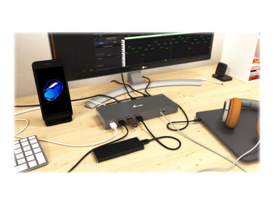 I-Tec : I-TEC USB-C/A DOCKING STATION 4K DUAL DISPLAY DOCKING STATION