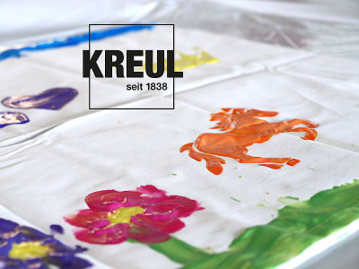 KREUL gouache aux doigts textile 