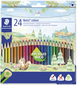 STAEDTLER Crayon de couleur Noris colour, étui en carton de