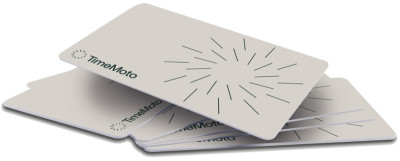 TimeMoto Cartes RFID RF-100 pour système de pointage