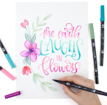 TOMBOW Feutre double pointe DUAL BRUSH PEN ABT, coral TOMBOW Feutre double pointe DUAL BRUSH PEN ABT, coral