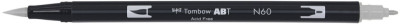 TOMBOW Feutre double pointe DUAL BRUSH PEN ABT, coral